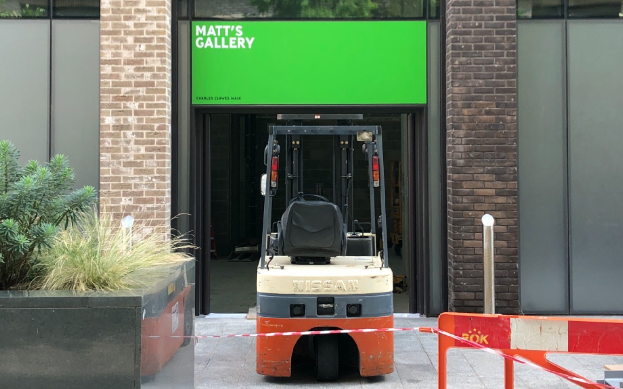 Matt’s Gallery, Nine Elms’ first 'Cultural Anchor Tenants' move into their new premises this spring.